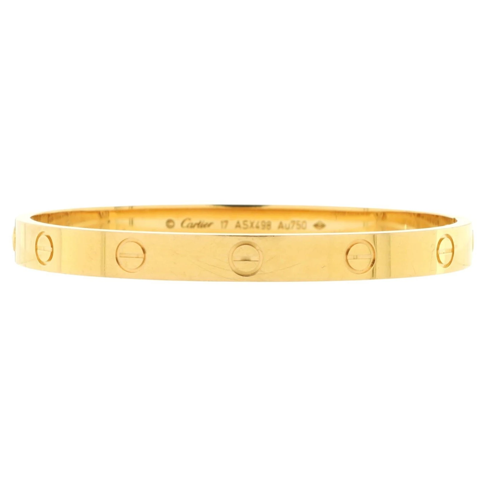 Браслет Cartier Love yellow gold
