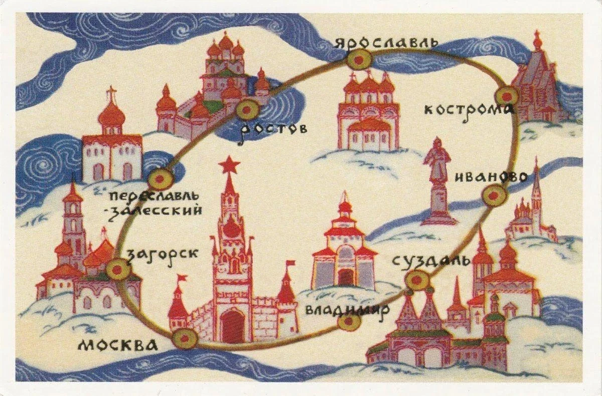 Посетить все города Золотого кольца