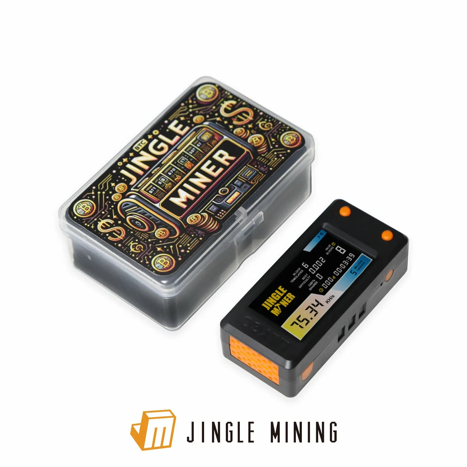 Карманный майнер биткойна Jingle Miner Lottery Mini