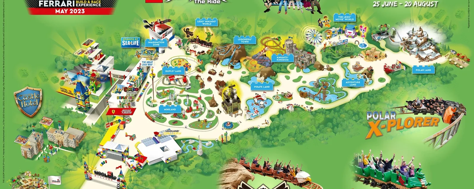 Съездить в Legoland
